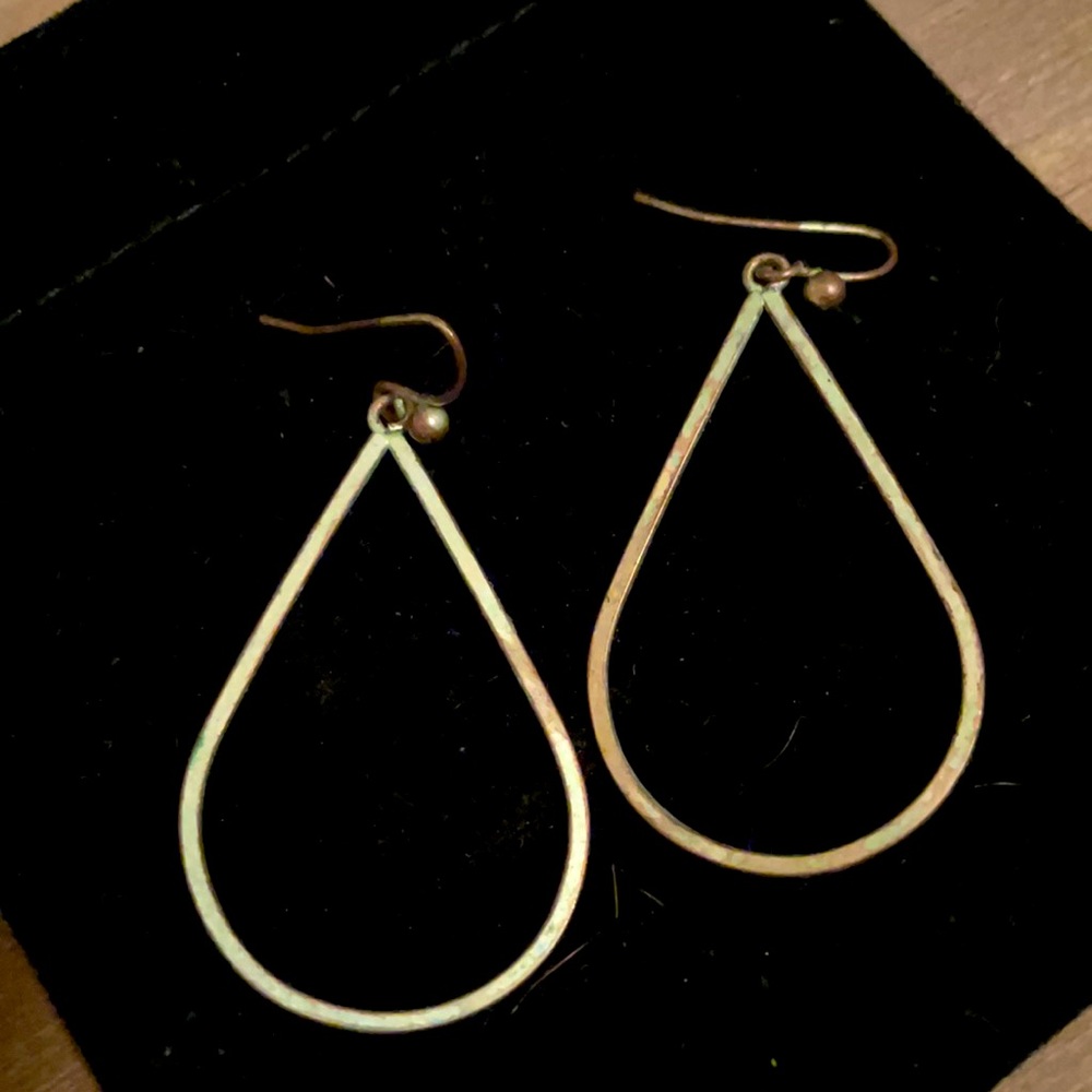 Silver Teardrop Earrings